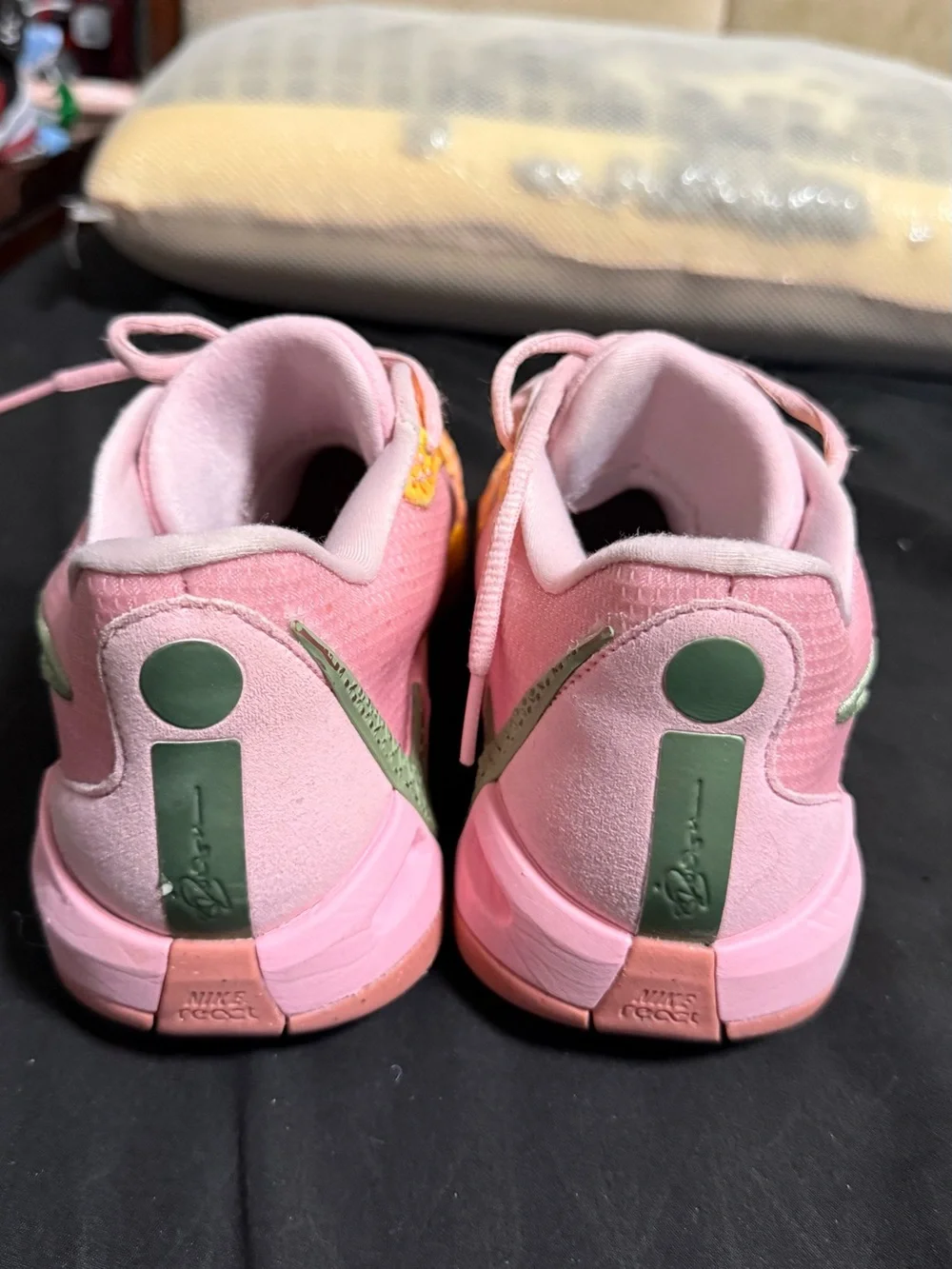 Nike Sabrina 1 Women's Pink and Green Athletic Sneakers